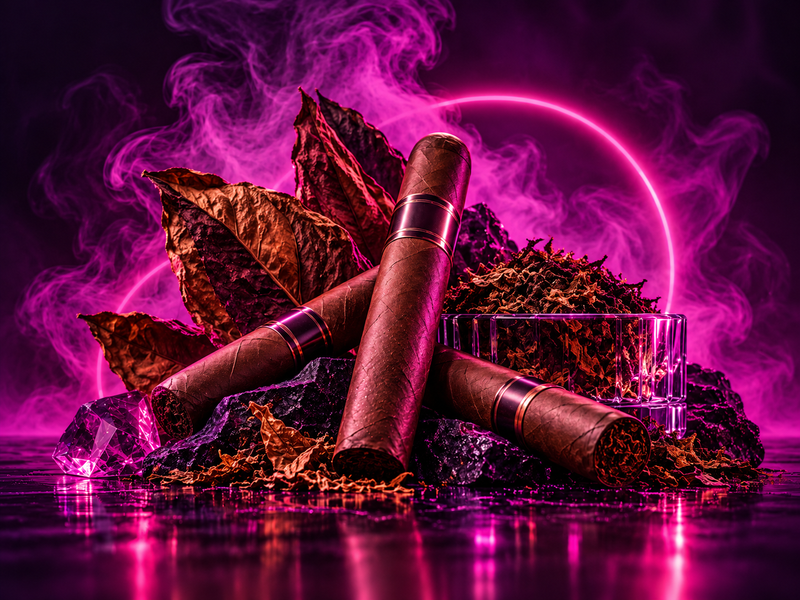 Tobacco cigar & leaf