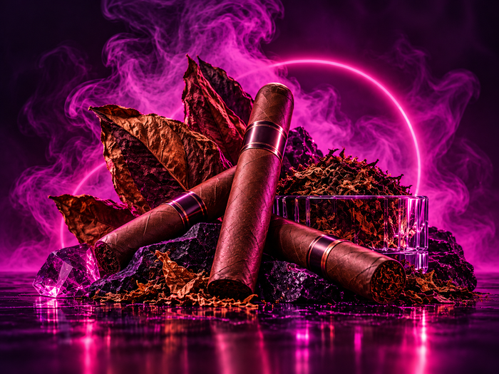 Tobacco cigar & leaf